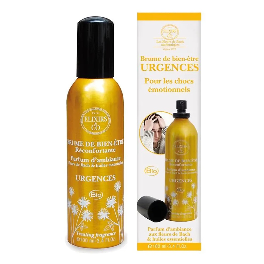Bach Spray d'ambiance Urgence grand BIO | 100 ml