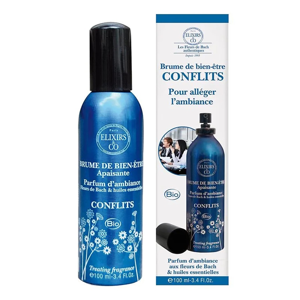 Bach spray d'ambiance Conflicts grand BIO | 100ml