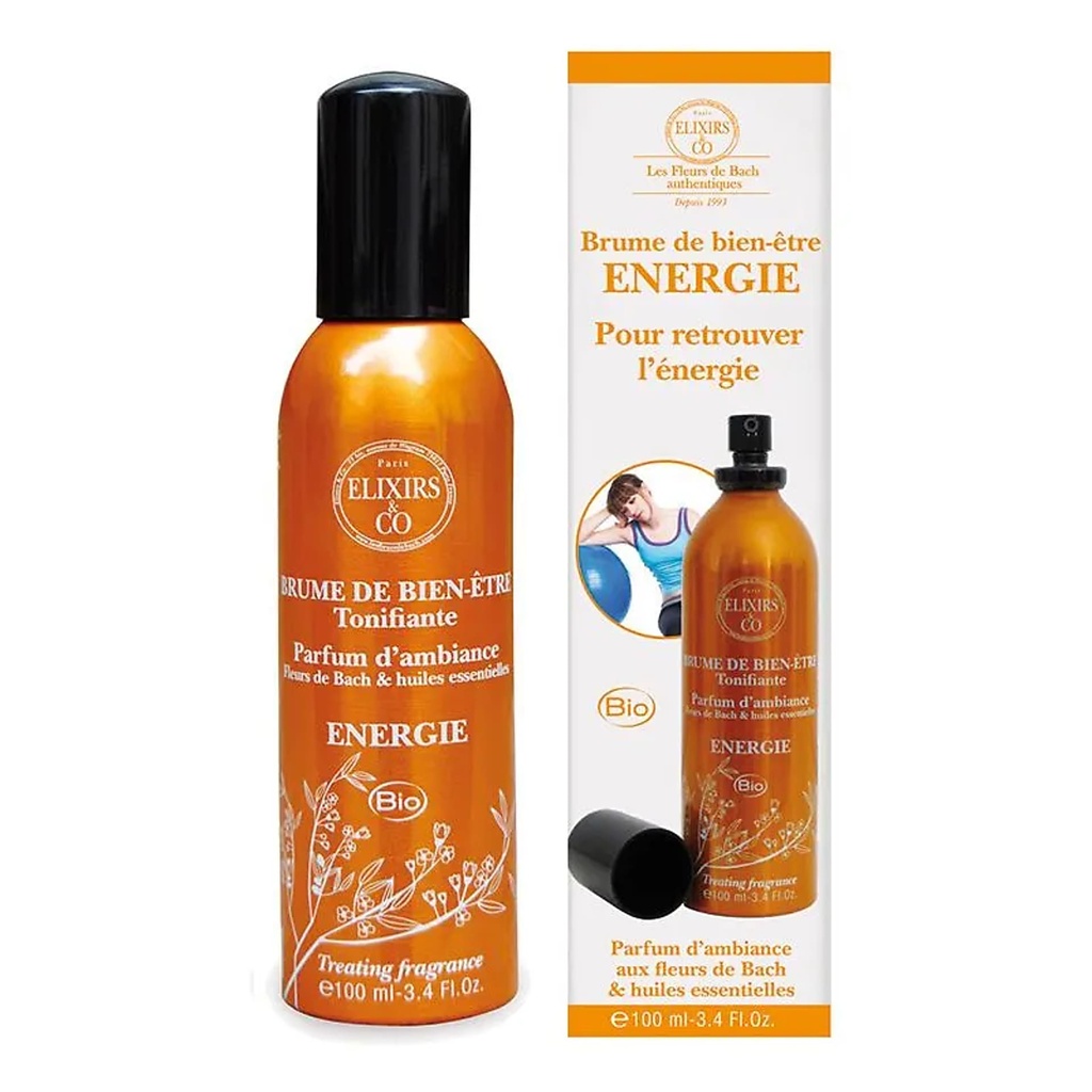 Bach Spray d'ambiance Energie grand BIO | 100 ml