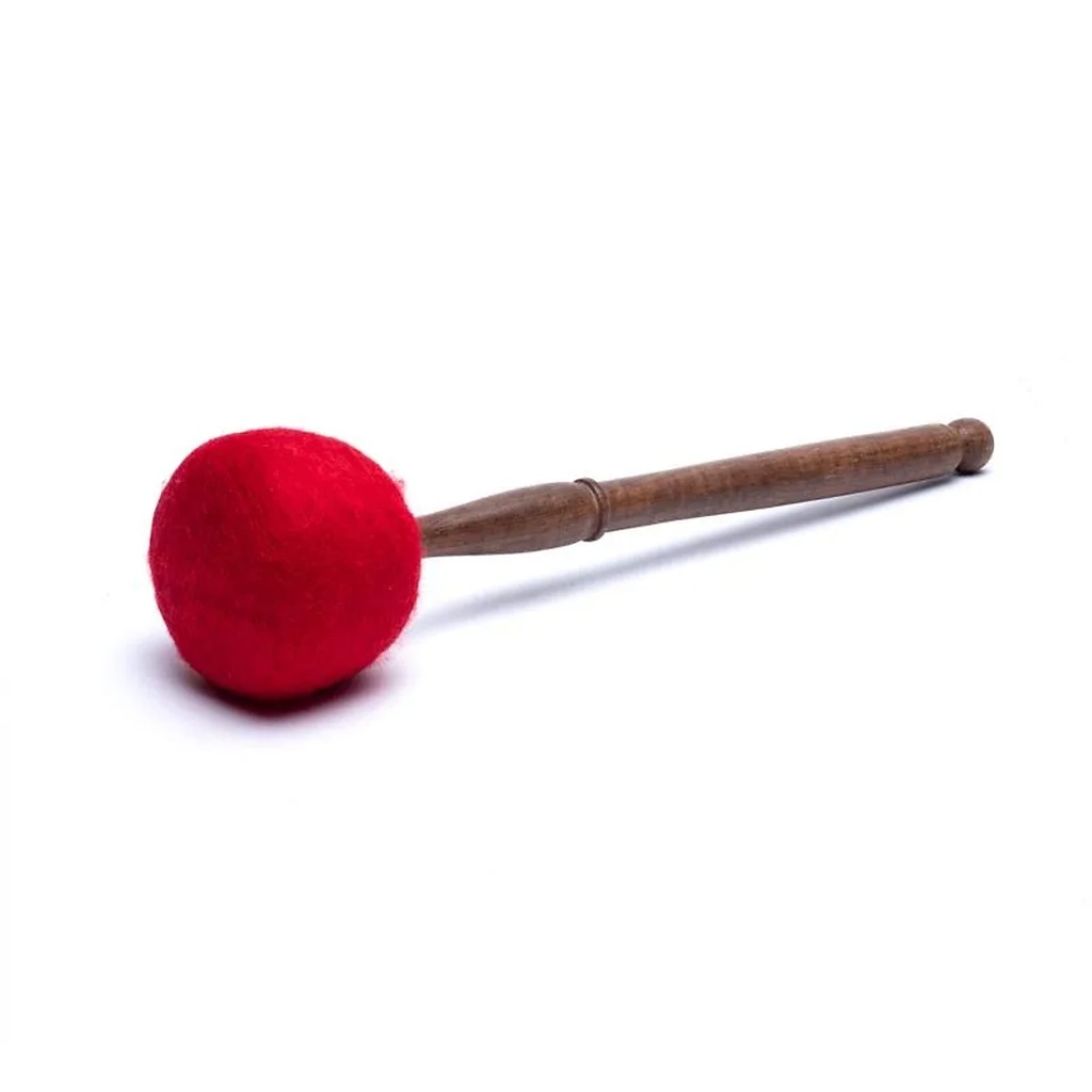 Bâton en feutre pour bol chantant avec manche en bois L | ±34x7,5cm; ±230g