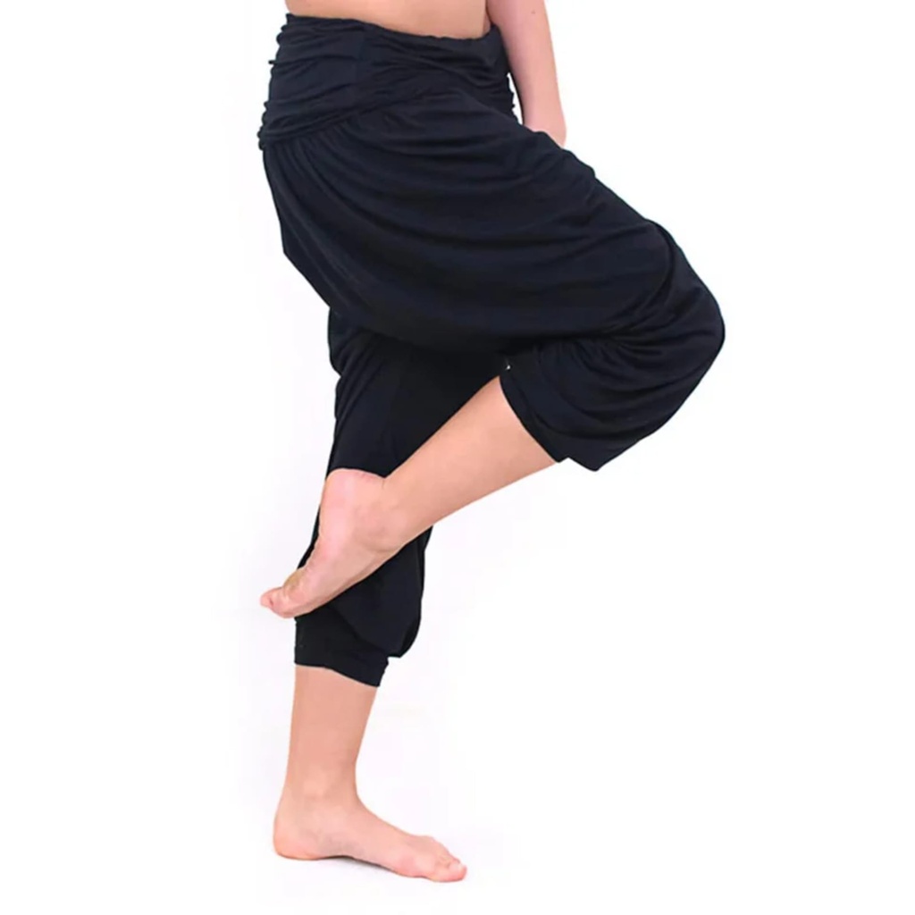 Yoga pantalons comfort flow noir M-L -- 347g
