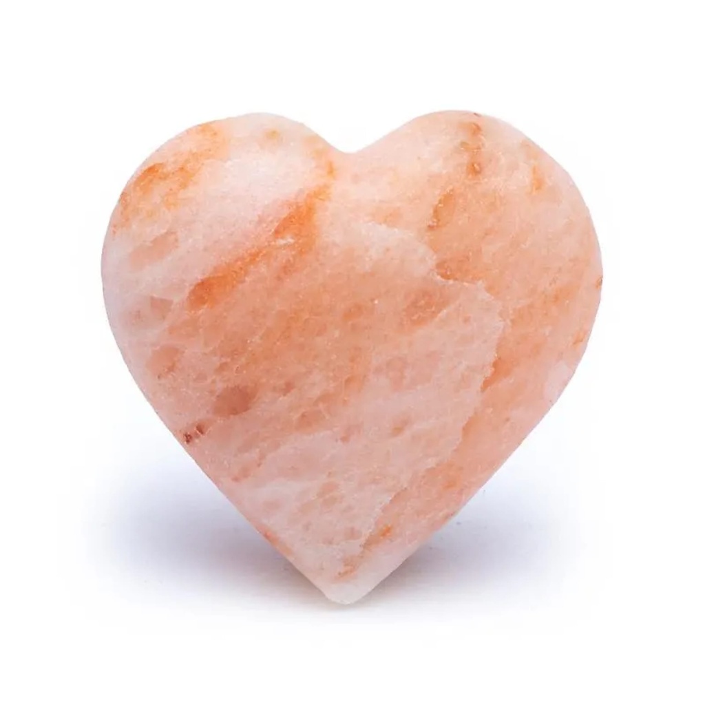 Savon sel de l'Himalaya/ pierre de massage coeur | ±200-250g