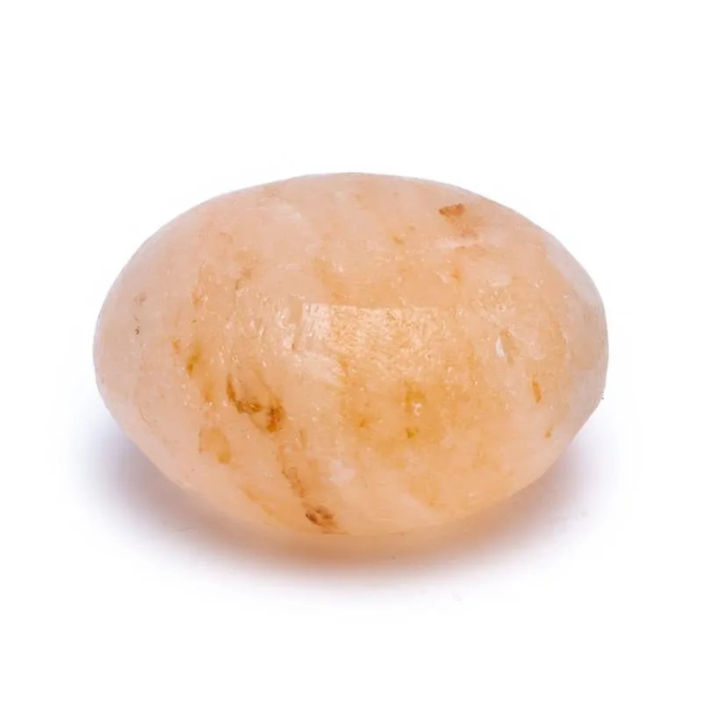 Savon sel de l'Himalaya/ pierre de massage ronde  | ±200-250g