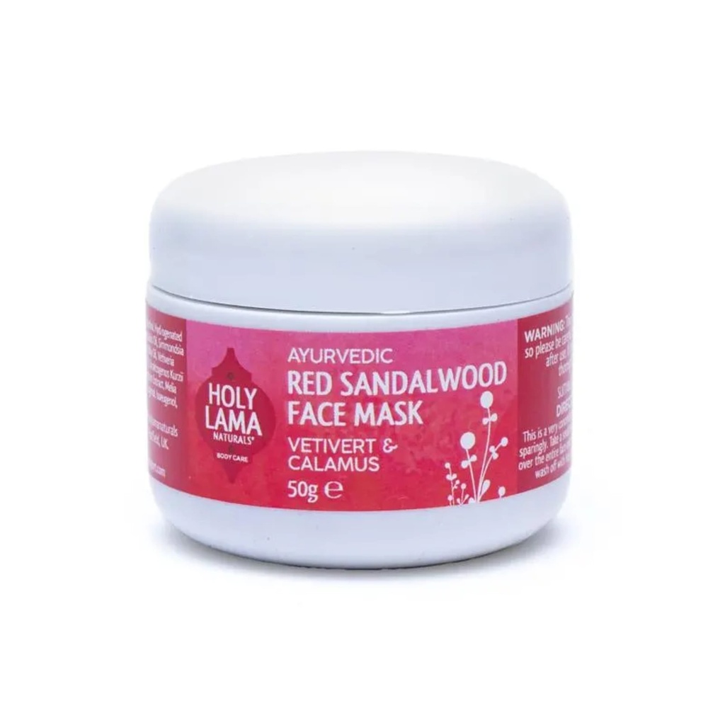 Holy Lama masque pour le visage bois de santal rouge -- 50g