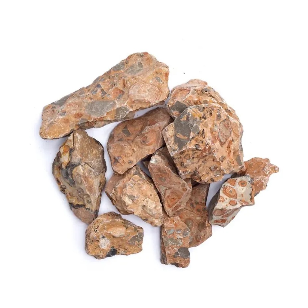 Léopardite brute | ±3-8cm; ±1000g