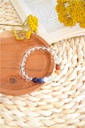 Bracelet 7 Chakras Cristal de Roche Perles rondes 8 mm