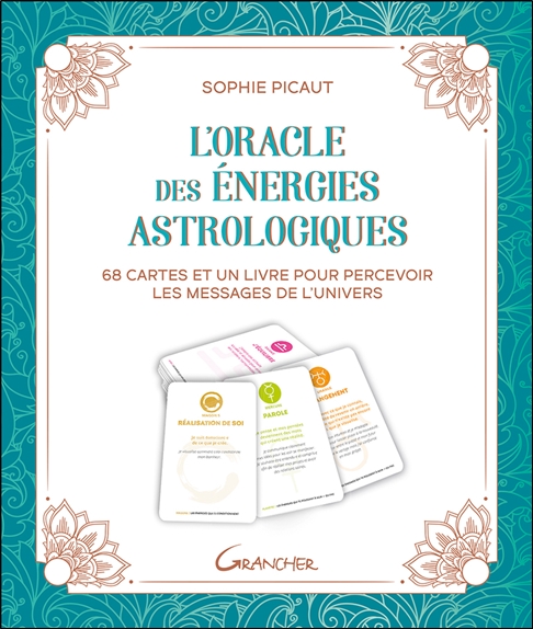 [épuisé] L'oracle des énergies astrologiques - Coffret - 68 cartes et un livre pour percevoir les messages de l'univers