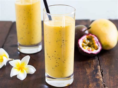 Smoothie mangue passion
