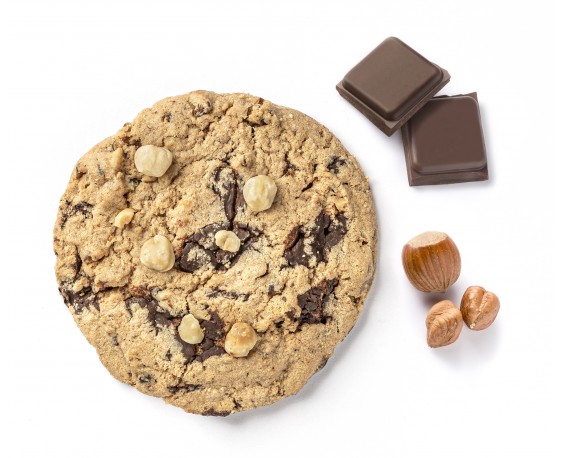 Cookie chocolat noir noisette