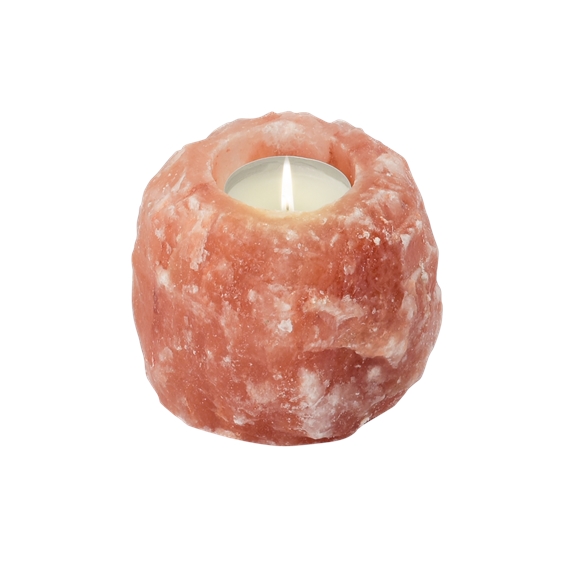 Bougeoir en Cristal de Sel 700 g
