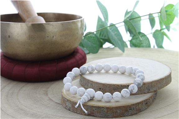 Bracelet Mala en Magnésite