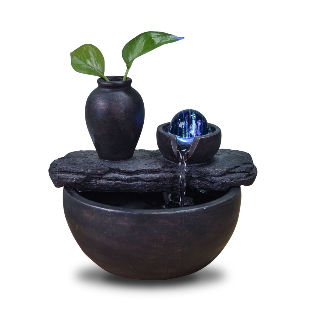 [3700643507382] Fontaine Bouddha Silice