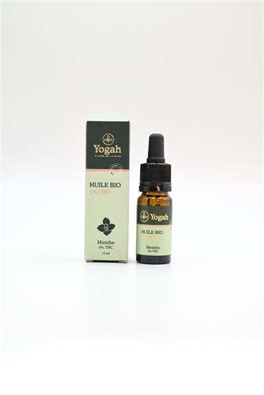 Huile CBD 5% Menthe