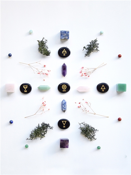 Galets Obsidienne Noire 5 éléments