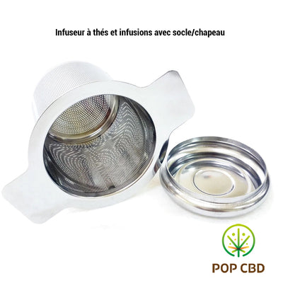 Tisane BIO CBD Détente - Rooibos pomme cannel