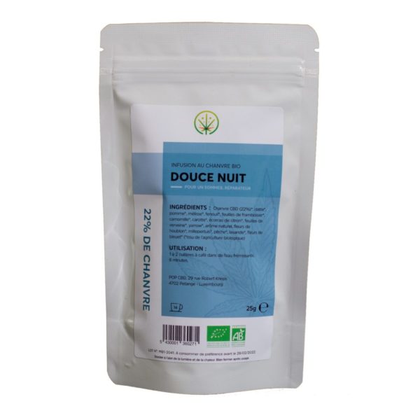 Tisane Bio CBD Douce Nuit