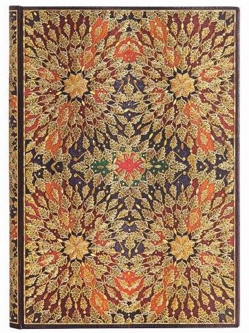 Carnets à couverture rigide - Fleurs de Feu - Midi - Ligné