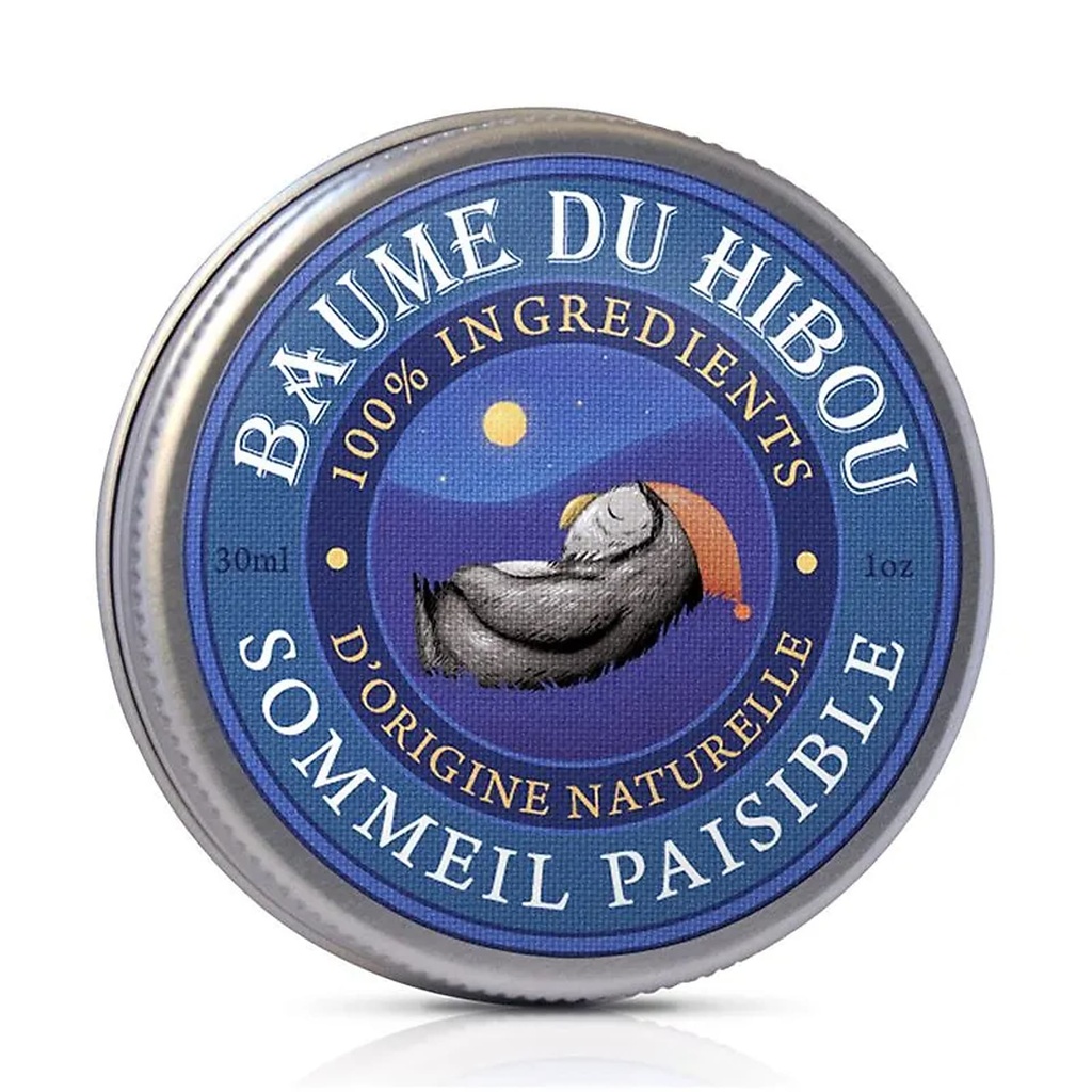 Baume du hibou Sommeil Paisible BIO | 30 ml