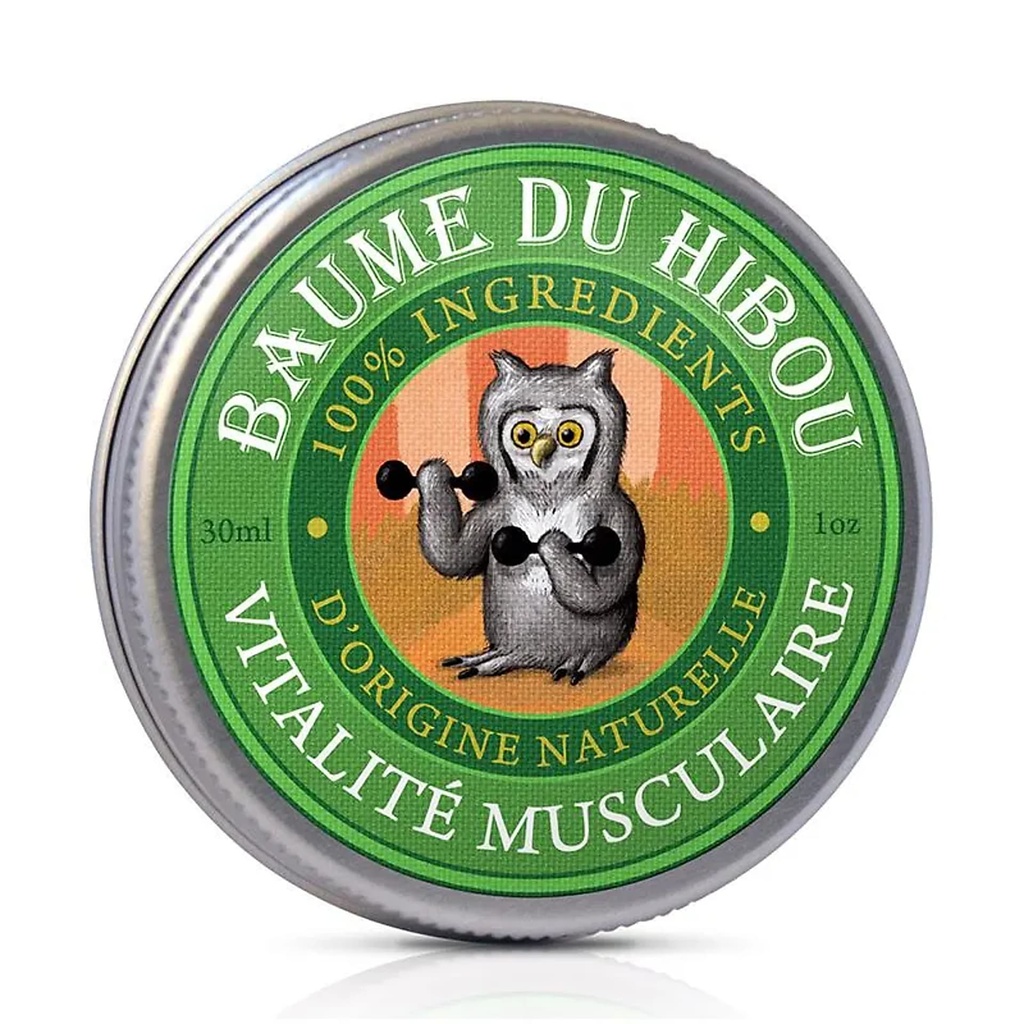 Baume du hibou Vitalité musculaire BIO | 30 ml
