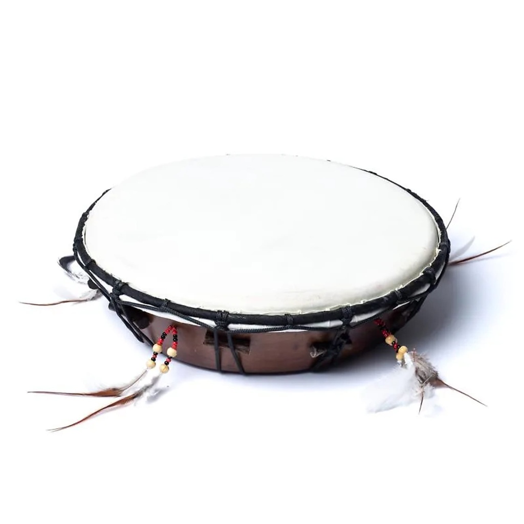 Tambour en peau de chèvre de style indien Terbangan L | 2005g; 33-34cm