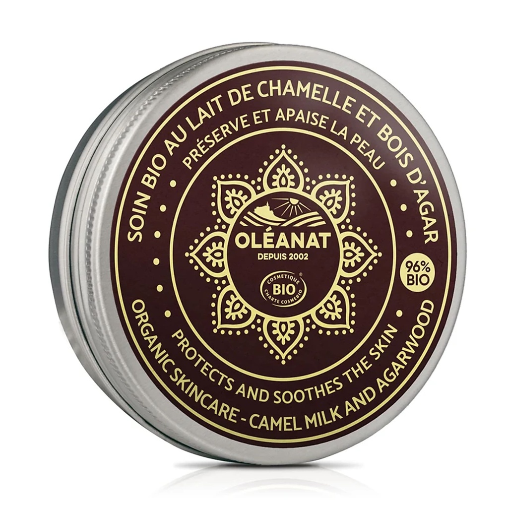 Beurre corporel Oleanat Lait de chameau & Agar bio | 50 ml