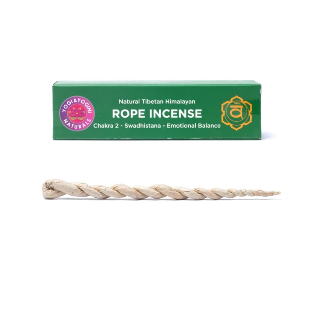 Encens Cordelette 2ème chakra Equilibre émotionnel| ±15cm; ±43g