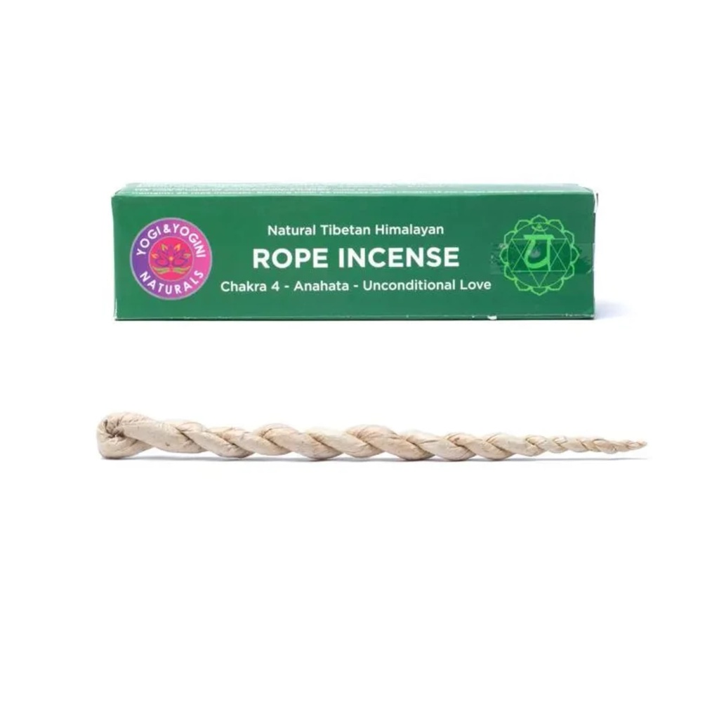 Encens Cordelette 4ème chakra Amour inconditionnel | ±15cm; ±43g