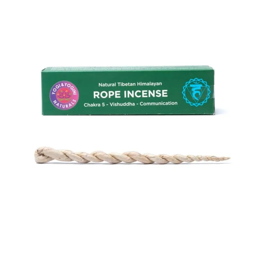 Encens Cordelette 5ème chakra comunication | ±15cm; ±43g