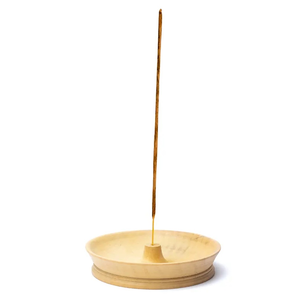 Porte-encens bois rond -- 2x6cm