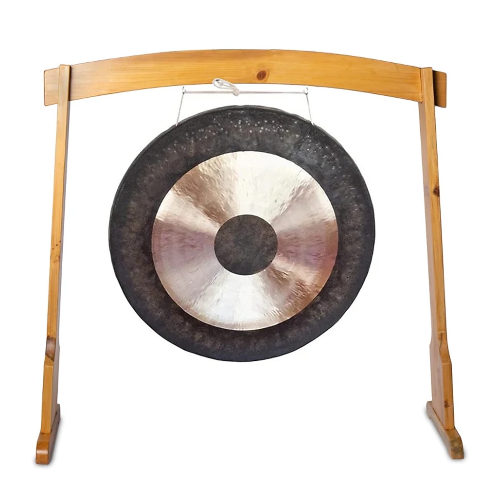 Support de gong pour gongs jusqu'à 100 cm | ±130x41x128cm; ±6000g