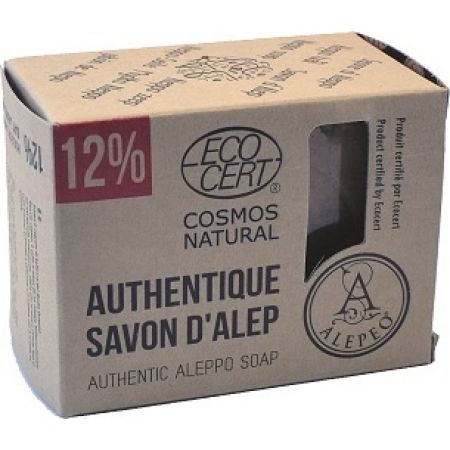 Savon d'Alep 12% huile laurier -- 200 g