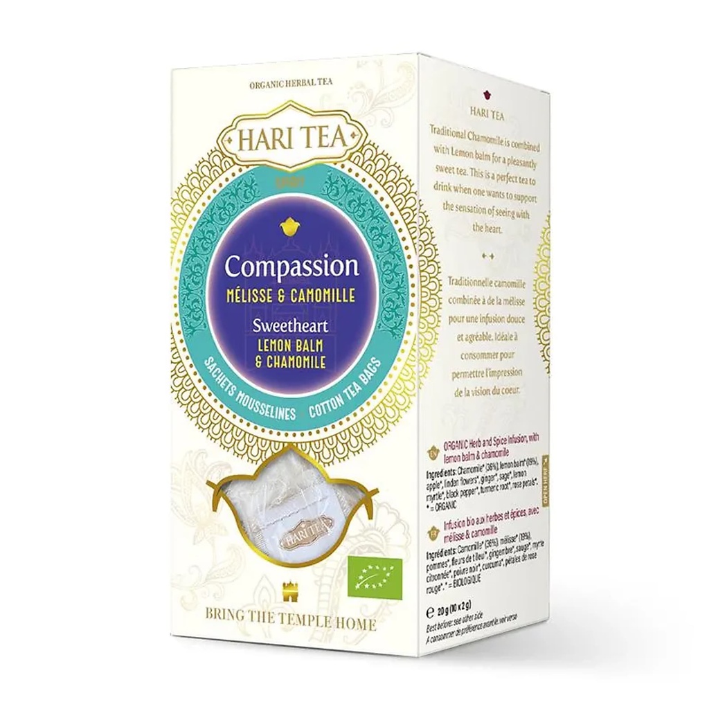 Hari Tea Sweetheart bio mélisse & camomille | 20 g