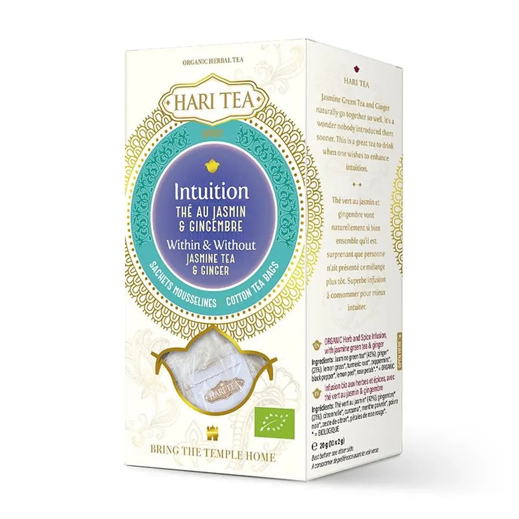 Hari Tea Within & Without jasmin et gingembre BIO | 20g