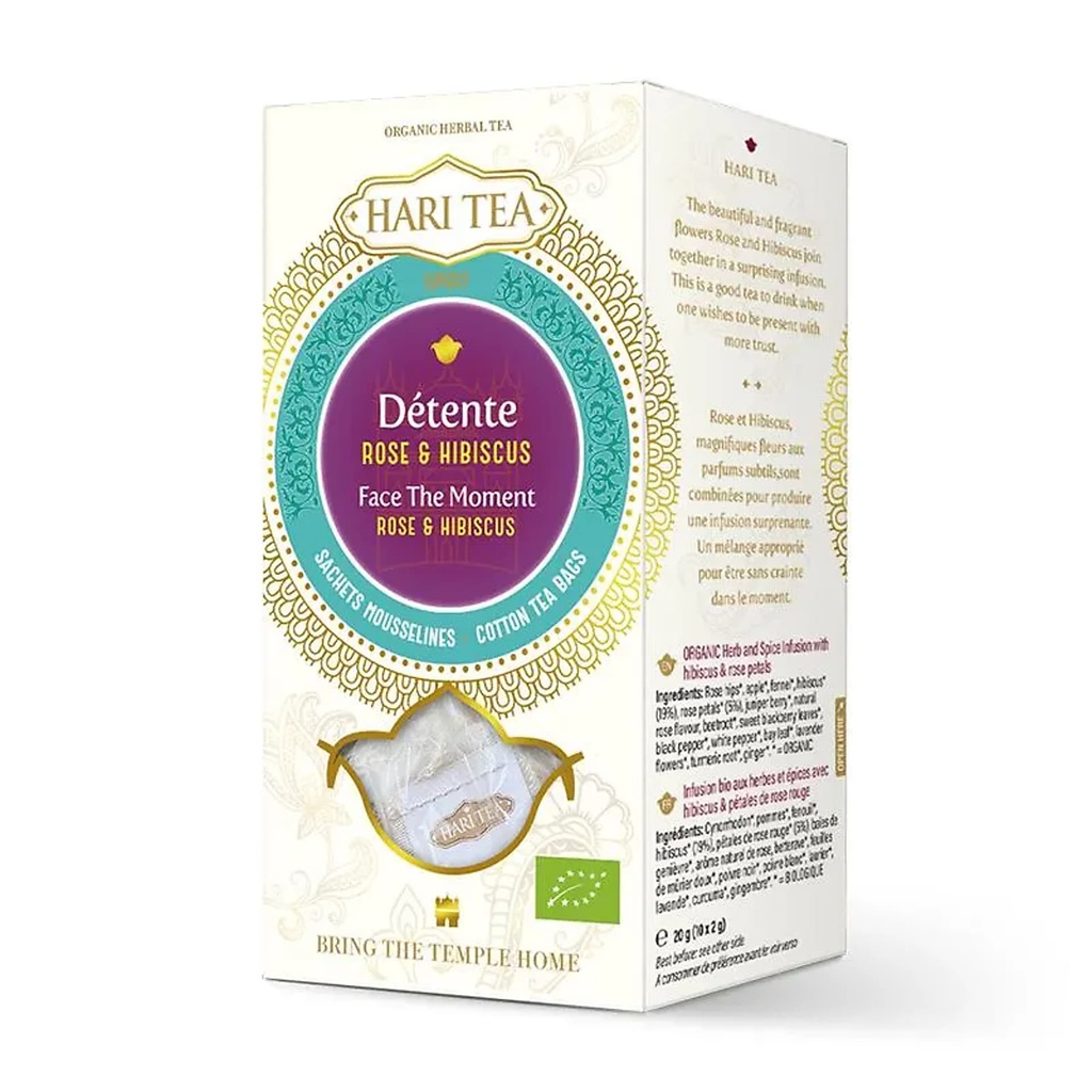 Hari Tea Face the Moment rose et hibiscus BIO | 20 g