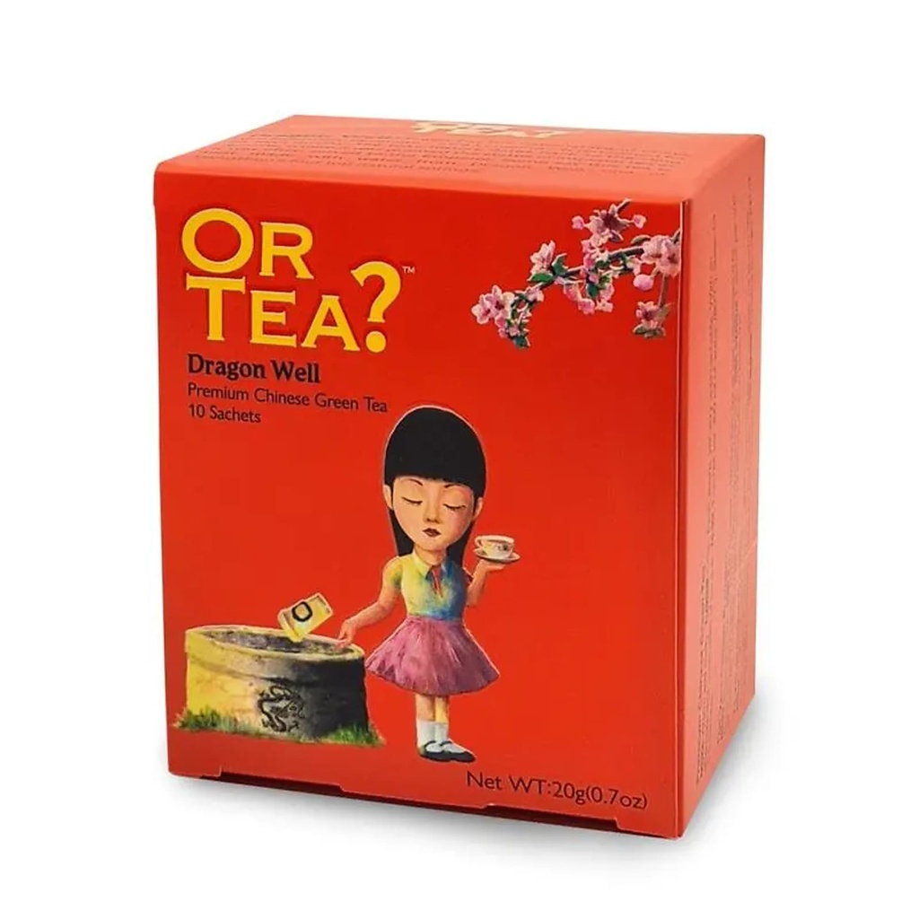 Or Tea? Dragon Well thé vert 10 sachets | 20g