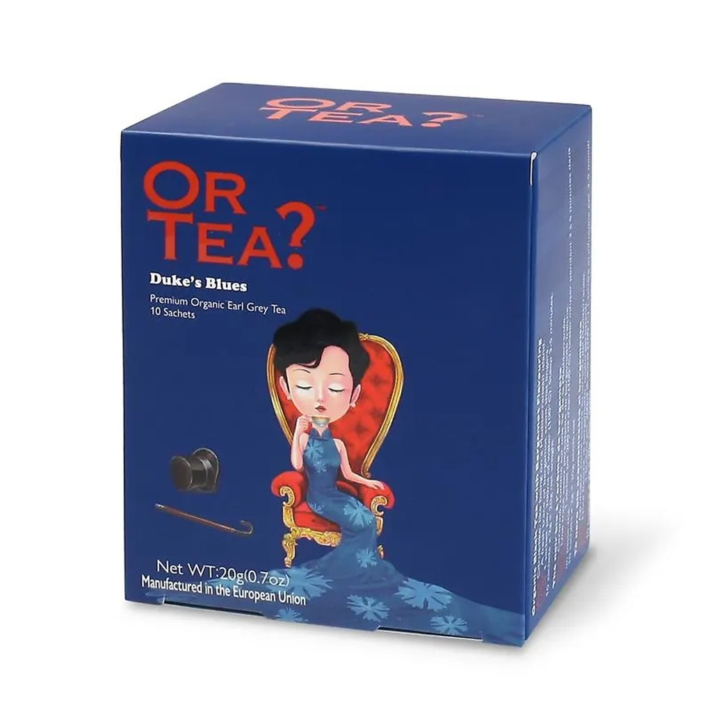 Or Tea? Duke's Blues Thé Earl Grey 10 sachets bio | 20g