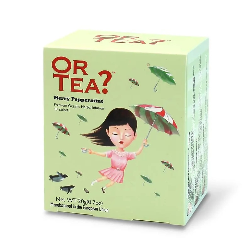 Or Tea? Merry Peppermint Tisane 10 sachets bio | 20g