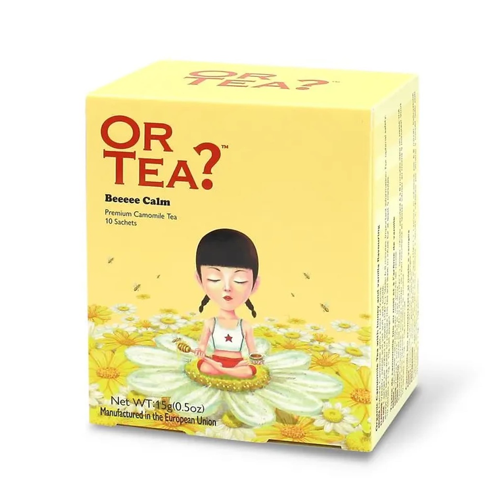 Or Tea? Beeeee Calm thé à la camomille 10 sachets bio -- 15g