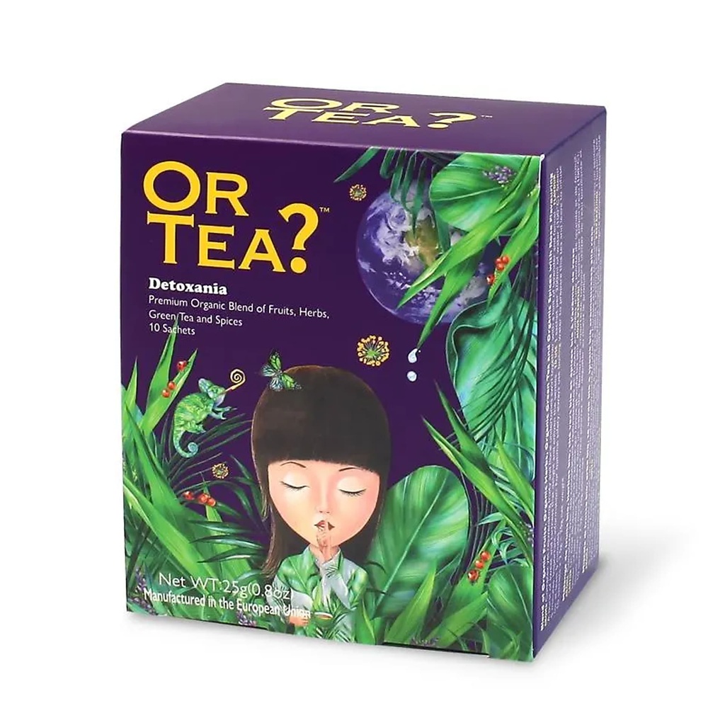 Or Tea?Detoxania Tisane thé Vert 10 sachets bio | 25g