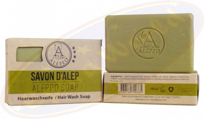 Savon de lavage de cheveux d'Alep