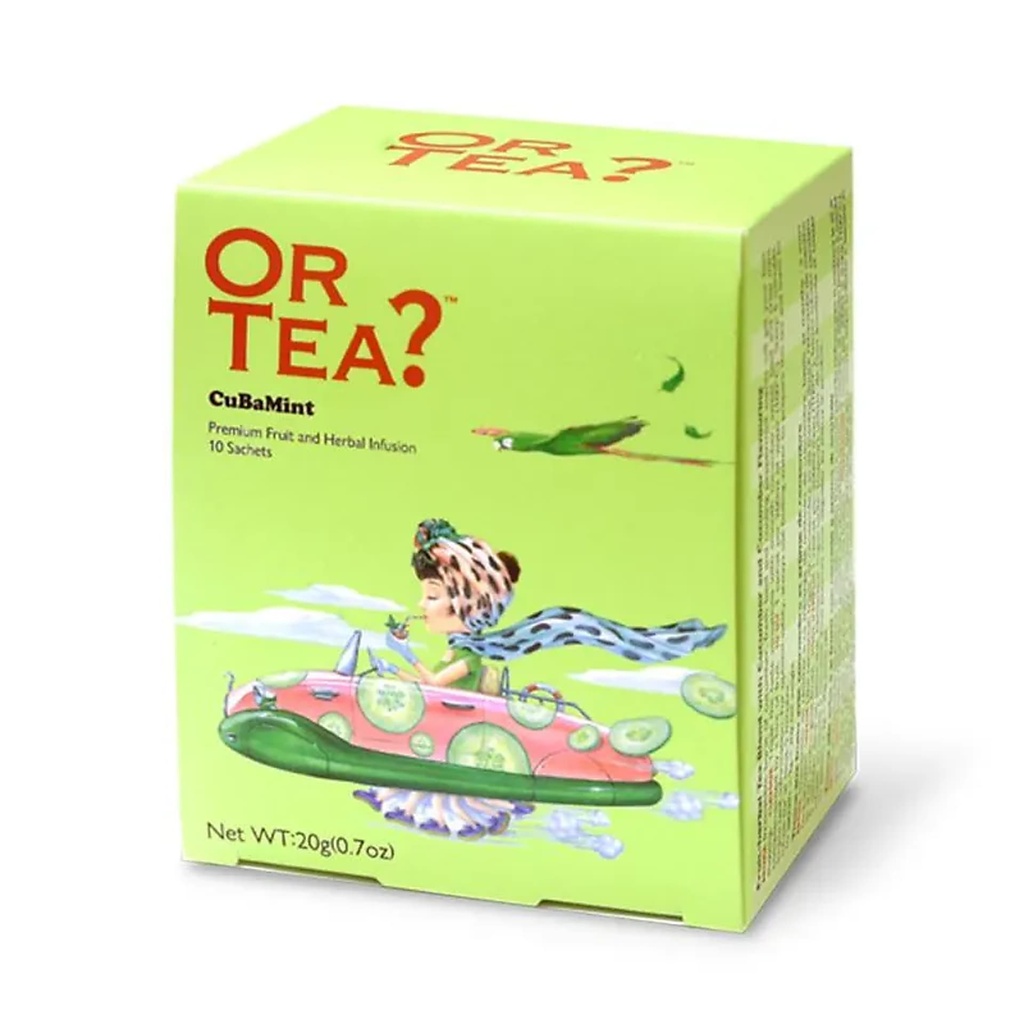 Or Tea? CuBaMint  tisane 10 sachets | 20g