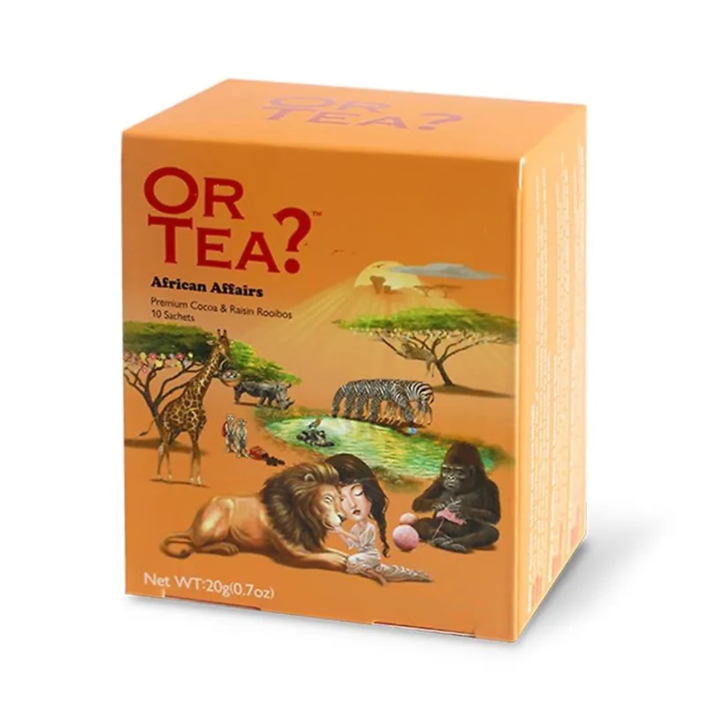 Or Tea? African Affairs Thé Rooibos 10 sachets | 20g