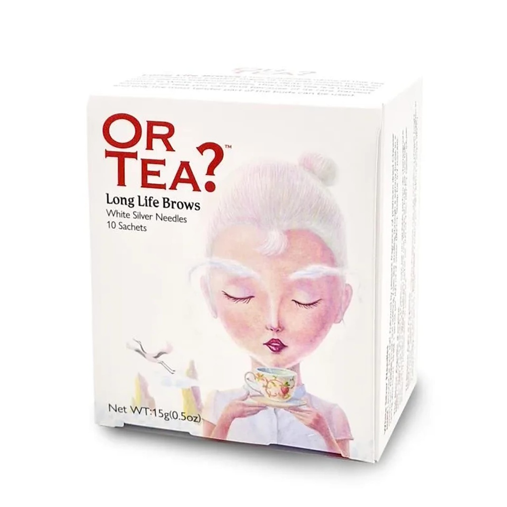 Or Tea? Long Life Brows thé blanc 10 sachets | 15g