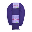 Coussins yeux & cou Lavande Bio violet foncé | ±25x20x3cm; ±580g