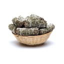 Smudges de sauge blanche au romarin S panier de 24 | ±10-11cm; ±25-35g