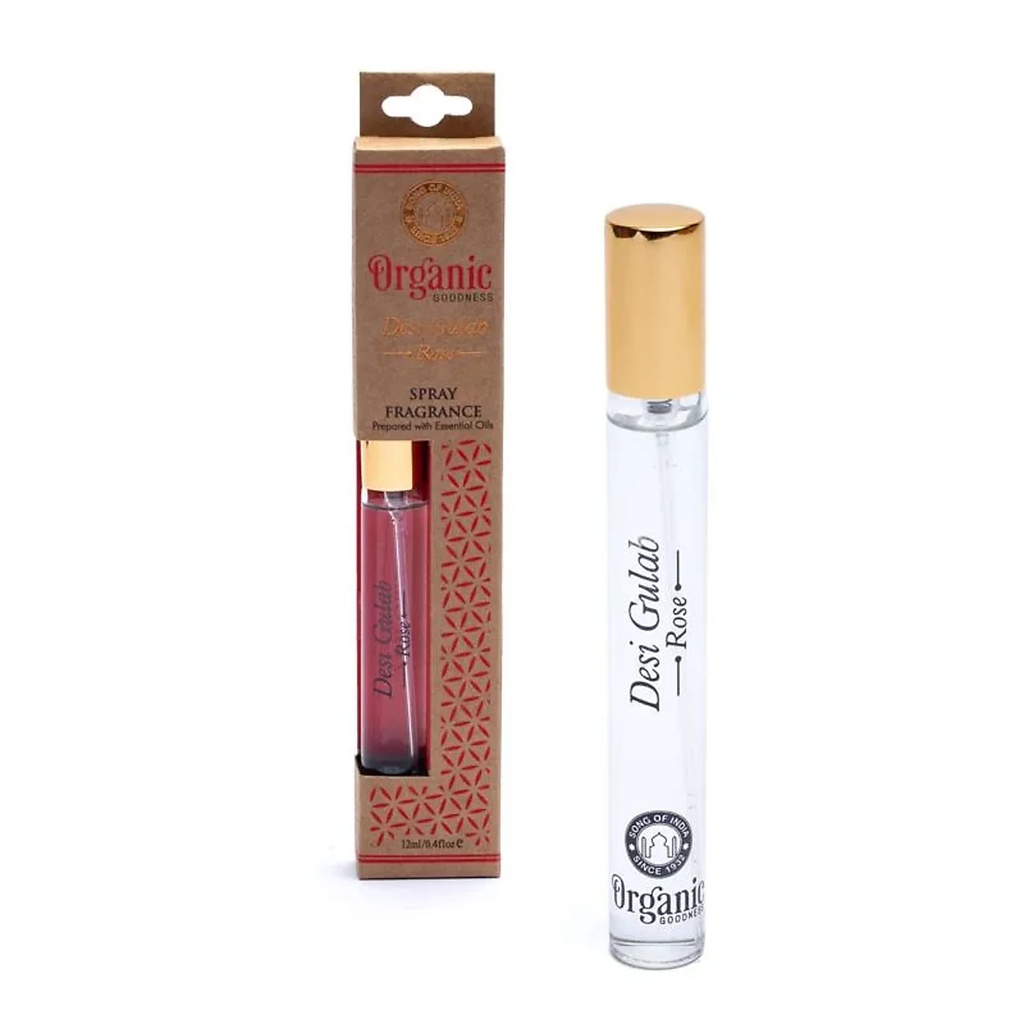 Gulab Desi parfum d'ambiance Spray à la Rose  | 12ml