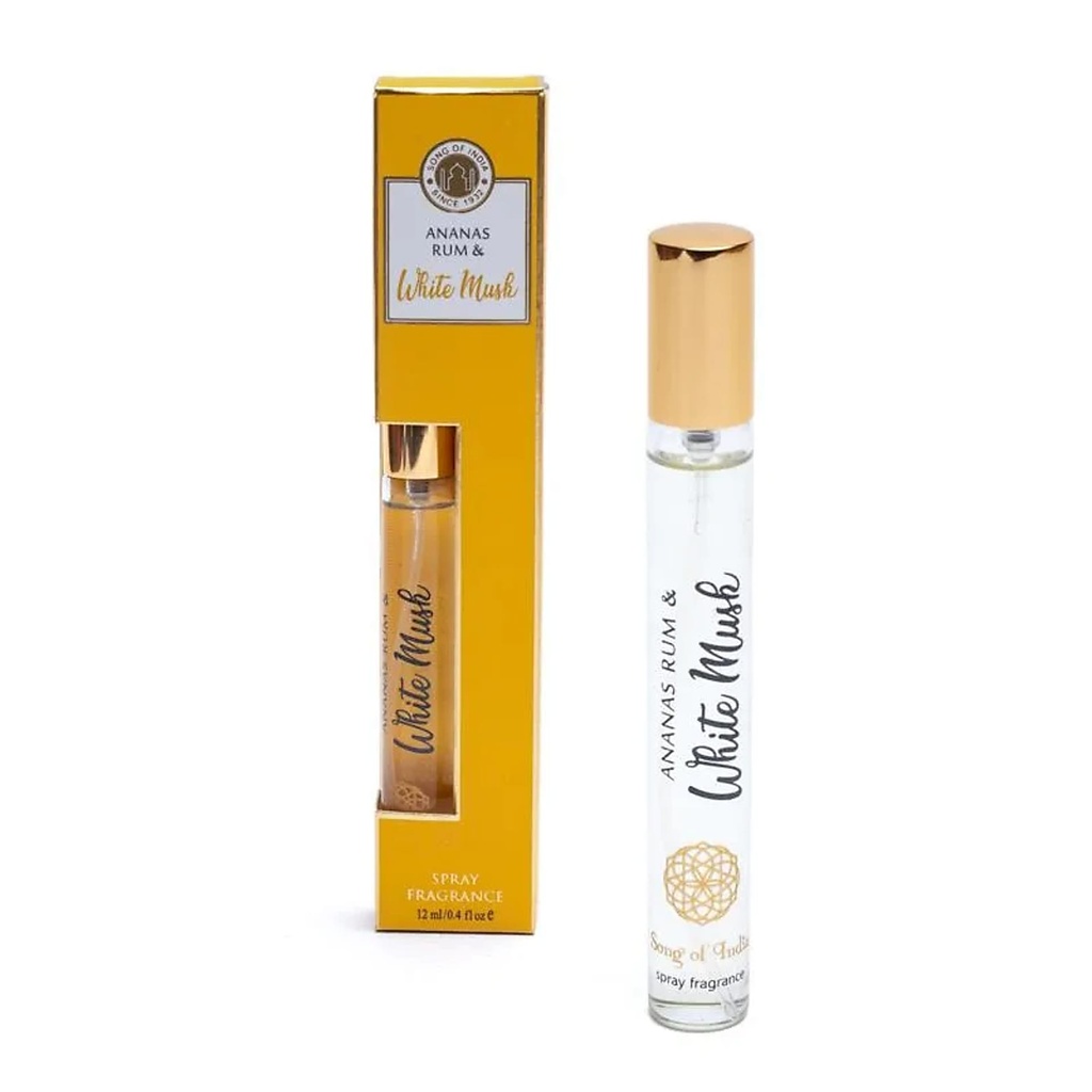 Spray d'ambiance Musc blanc & Ananas Rhum | 12ml