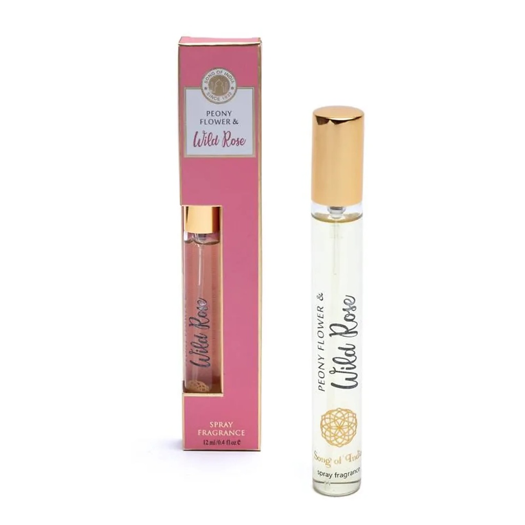 Spray d'ambiance Rose sauvage & Pivoine | 12ml