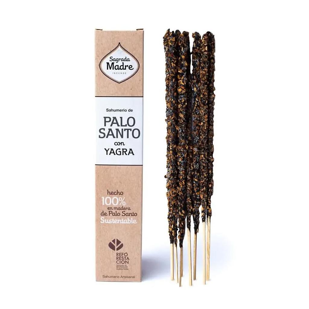 Sagrada Madre encens Palo Santo & Yagra | ±30g