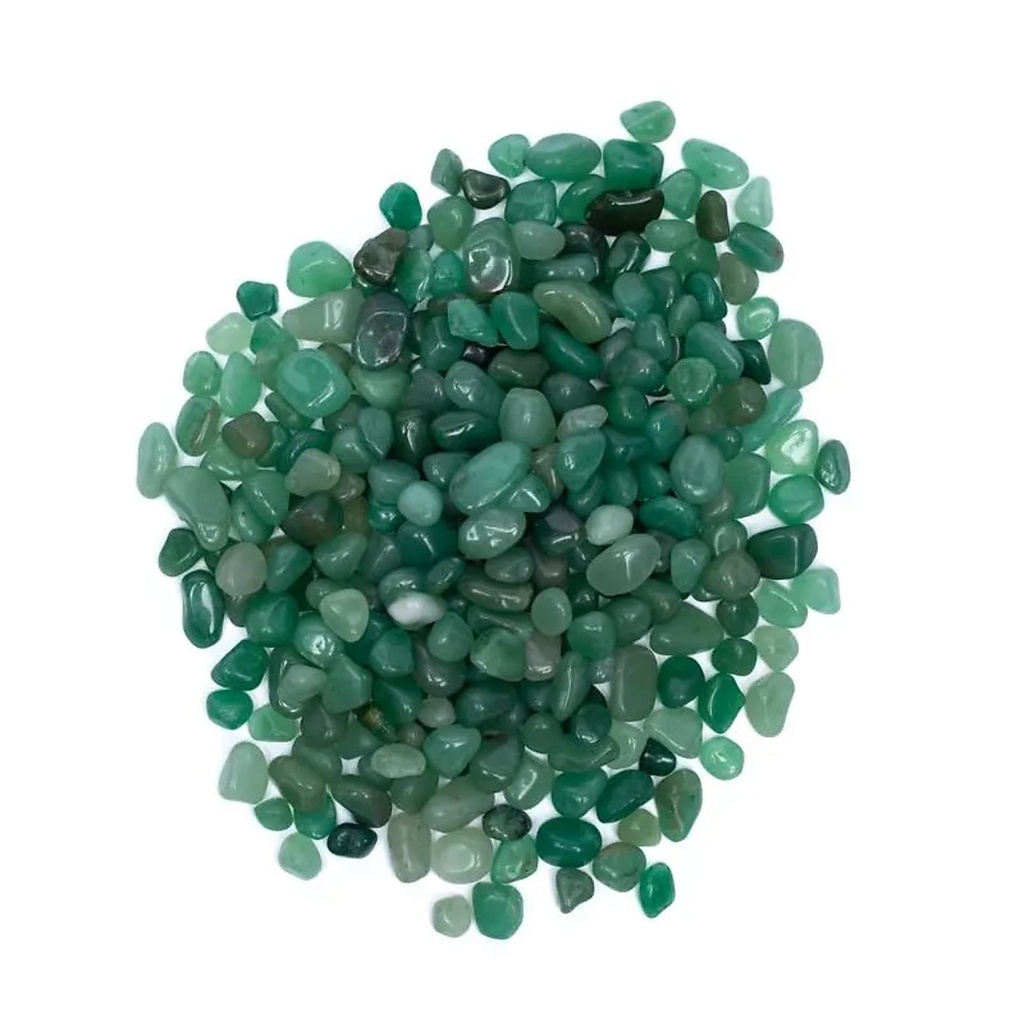 Pierres polies Aventurine Verte qualité A/B | ± 800 g ; ±0.5-2.5cm
